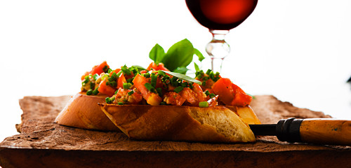 passender Wein und Rezept zur Bruschetta