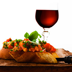 passender Wein und Rezept zur Bruschetta